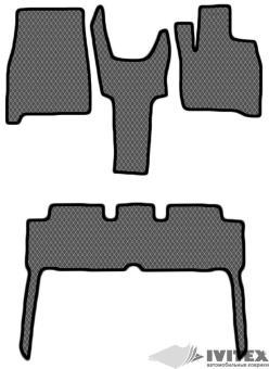Ковры салонные 1 и 2 ряд Toyota Ipsum 2WD (2001 - 2009) правый руль
